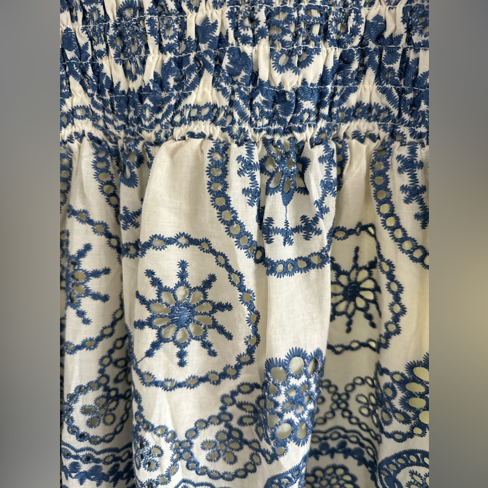 Commense Eyelet Embroidered Midi Dress - Picture 10 of 12